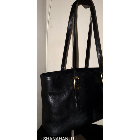 Coach VTG Black Leather Legacy Tote 🖤 - Picture 4 of 6